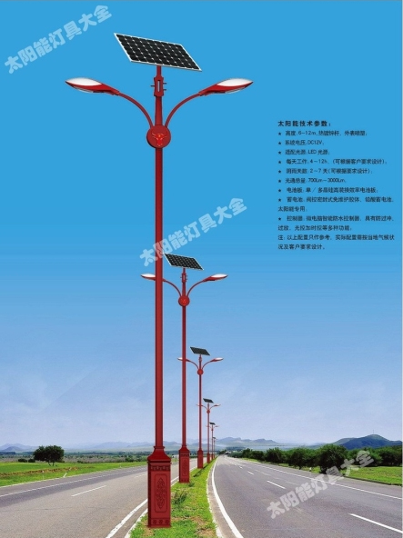 东营市8 米太阳能路灯新农村路灯 - 价格